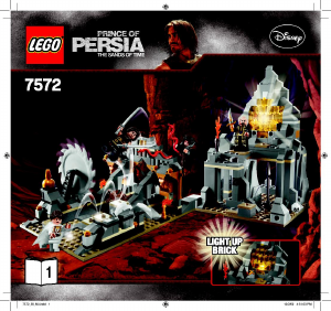Manual de uso Lego set 7572 Prince of Persia Misión contra el tiempo