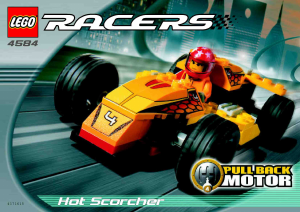 Manual Lego set 4584 Racers Hot scorcher