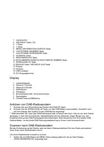 Bedienungsanleitung Denver CRD-505 Uhrenradio