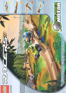 Manual Lego set 4588 Racers Offroad race track