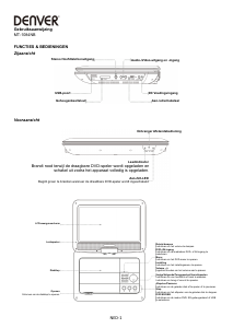 Handleiding Denver MT-1084NB DVD speler