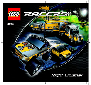 Manual Lego set 8134 Racers Night crusher