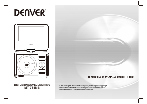 Brugsanvisning Denver MT-784NB DVD afspiller