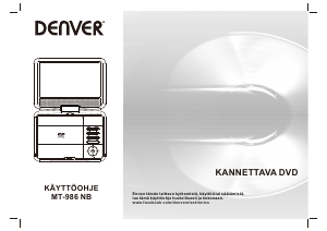 Käyttöohje Denver MT-986NB DVD-soitin