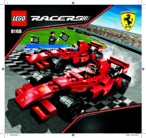 Bruksanvisning Lego set 8168 Racers Ferrari Victory