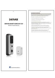Bedienungsanleitung Denver SHV-120 Türklingel