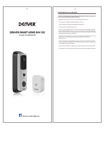 Mode d’emploi Denver SHV-120 Sonnette de porte
