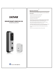 Priručnik Denver SHV-120 Zvono na vratima