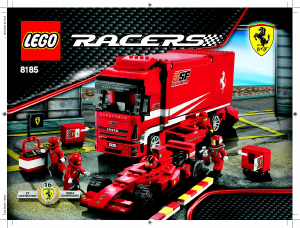 Mode d’emploi Lego set 8185 Racers Ferrari Camion