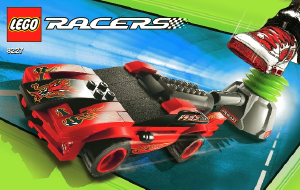 Bedienungsanleitung Lego set 8227 Racers Drachen Rennwagen