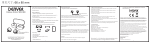 Bedienungsanleitung Denver TWE-53MK2 Kopfhörer