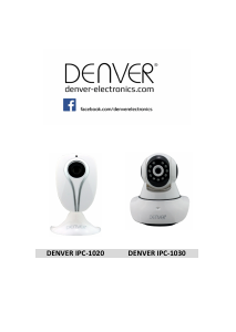 Manual Denver IPC-1020 Câmera IP
