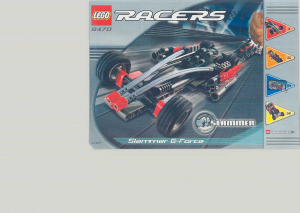 Handleiding Lego set 8470 Racers Slammer g-force