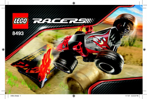 Manual Lego set 8493 Racers Red ace