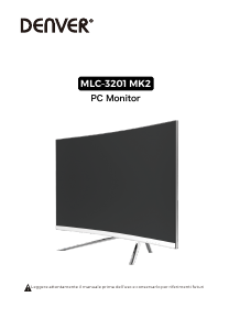 Manuale Denver MLC-3201MK2 Monitor LED