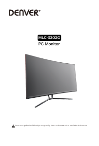 Handleiding Denver MLC-3202G LED monitor