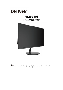 Handleiding Denver MLE-2401 LED monitor