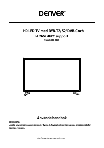 Bruksanvisning Denver LDD-2469 LED TV