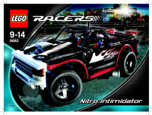 Manual Lego set 8682 Racers Nitro intimidator