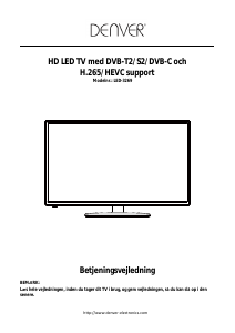 Brugsanvisning Denver LED-3269 LED TV