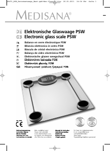 Manual Medisana PSW Scale