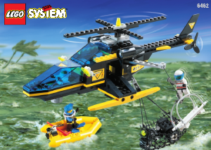 사용 설명서 레고 set 6462 구조 헬리콥터