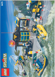 Manual Lego set 6479 Res-Q Control centre