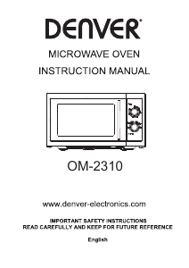 Handleiding Denver OM-2310 Magnetron