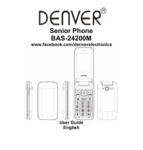 Kasutusjuhend Denver BAS-24200M Mobiiltelefon