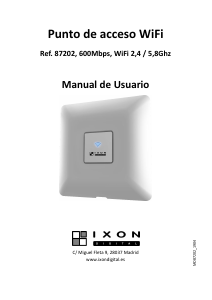 Manual de uso IXON 87202 Punto de acceso