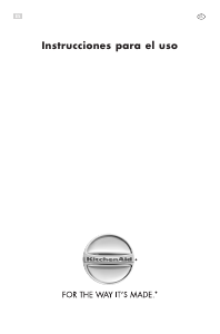 Manual de uso KitchenAid KHMF 9010/I Placa
