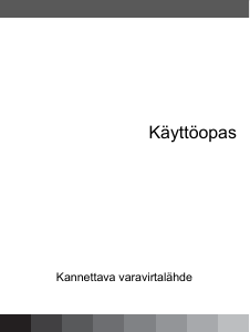 Käyttöohje Denver PQC-20005 Kannettava laturi