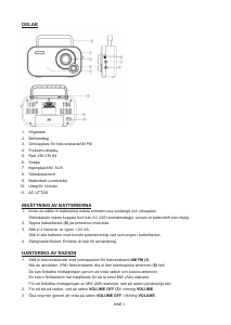 Bruksanvisning Denver TR-54C Radio