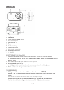 Handleiding Denver TR-54C Radio