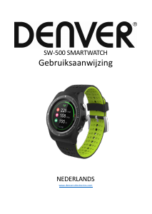 Handleiding Denver SW-500 Smartwatch