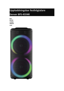 Bruksanvisning Denver BPS-455NR Högtalare