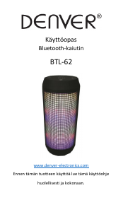 Käyttöohje Denver BTL-62NR Kaiutin