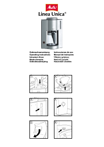 Manual de uso Melitta Linea Unica Máquina de café