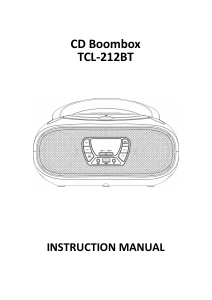 Brugsanvisning Denver TCL-212BTC Stereo sæt