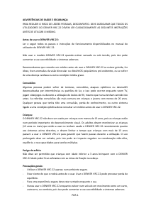 Manual Denver VRC-23 Fone de ouvido VR