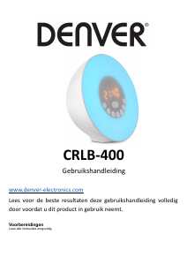 Handleiding Denver CRLB-400 Wake-up Light