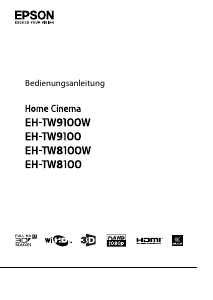 Bedienungsanleitung Epson EH-TW9100W Projektor