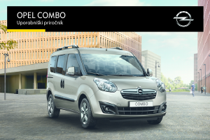 Priročnik Opel Combo Tour (2017)