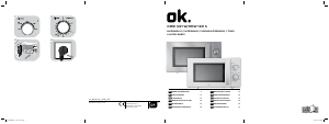 Manuale OK OMW 1221 W Microonde
