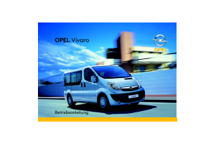 Bedienungsanleitung Opel Vivaro (2008)