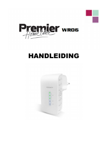 Handleiding Premier WR06 Range extender