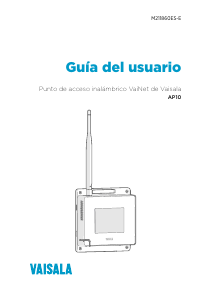Manual de uso Vaisala AP10 Punto de acceso