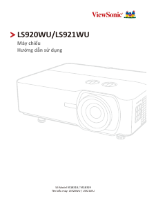 Hướng dẫn sử dụng ViewSonic LS921WU Máy chiếu
