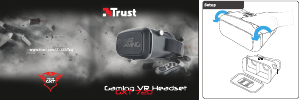 كتيب Trust 21322 GXT 720 مجموعة الرأس VR