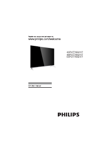 Handleiding Philips 55PUT7692 LED televisie